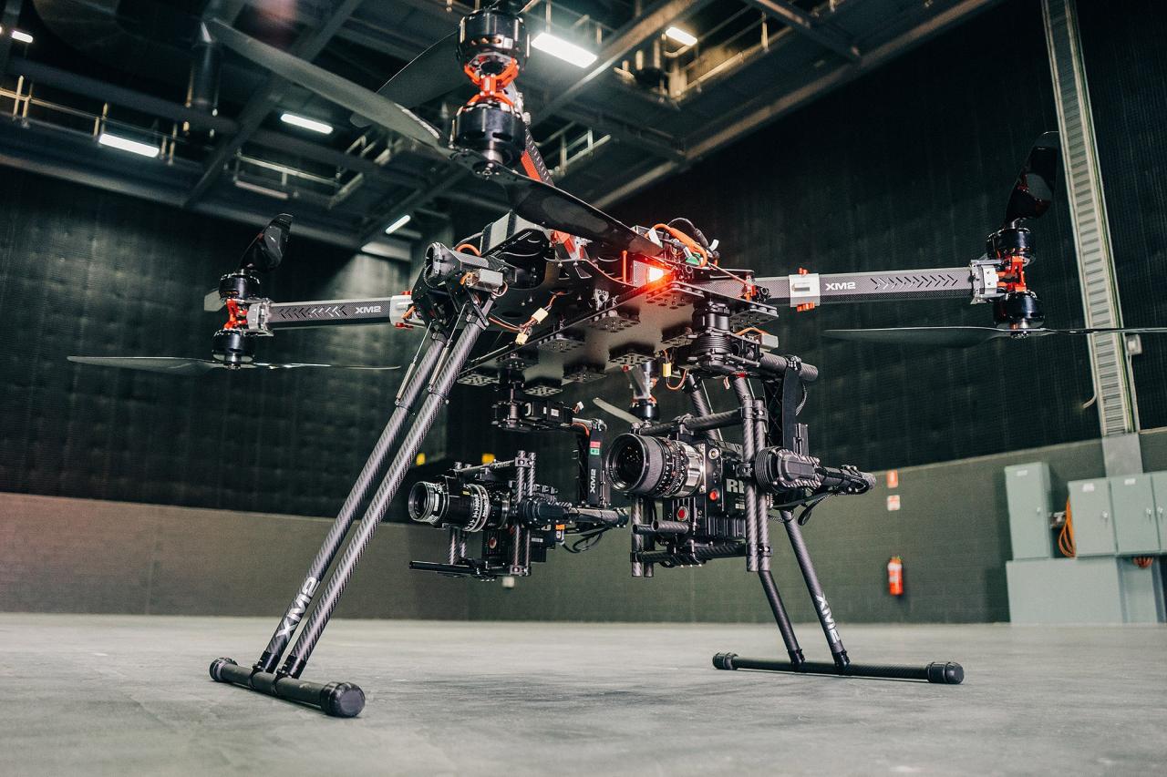 Drone drones film xm2 filming hollywood changing industry ways five technology dual